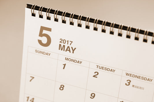 【重要】GW期間のお問合せ&配送に関するお知らせ