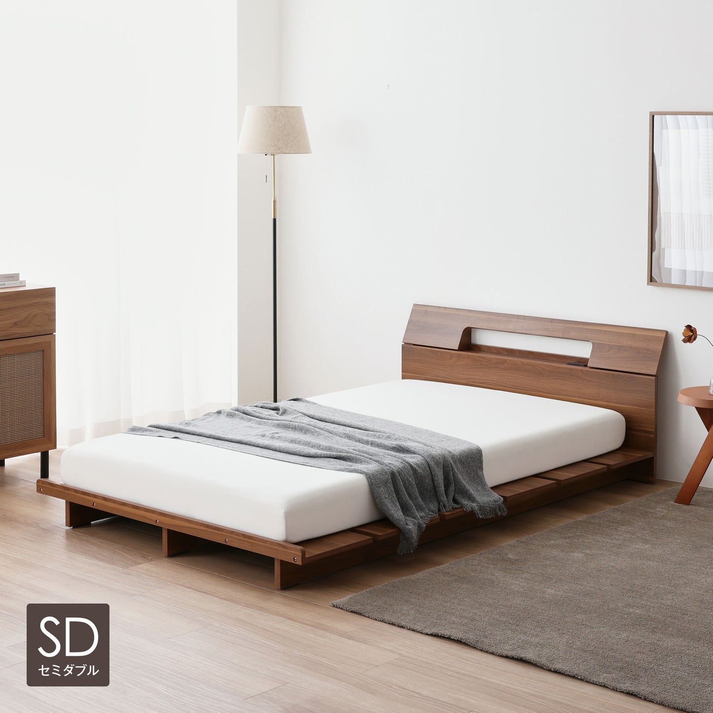 ベッドフレーム Ekuldo-LH(エクルド-LH)【マットレス選択可能】