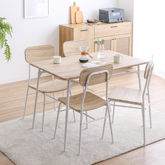 ダイニングセットFesro(フェスロ)幅110cm【5点セット】