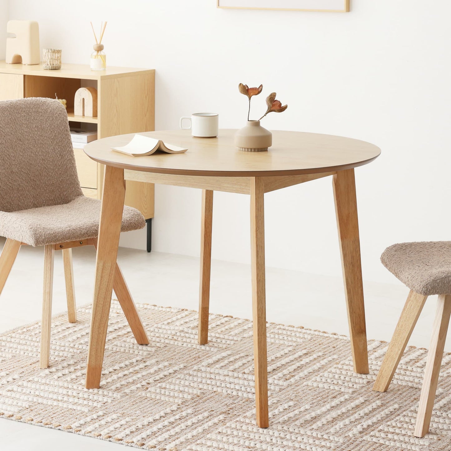 ダイニングテーブル Morc(モルコ)【円形タイプ】 幅90cm