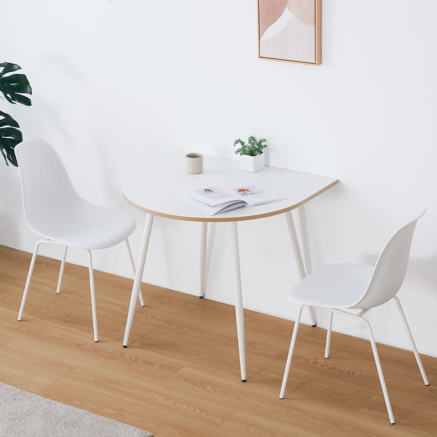 ダイニングセットPulico(プリコ)【円形テーブル × チェア 3点セット】