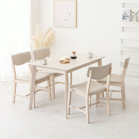 ダイニングセット Mesa-H (メサ-Hタイプ) 幅120cm 【5点セット】