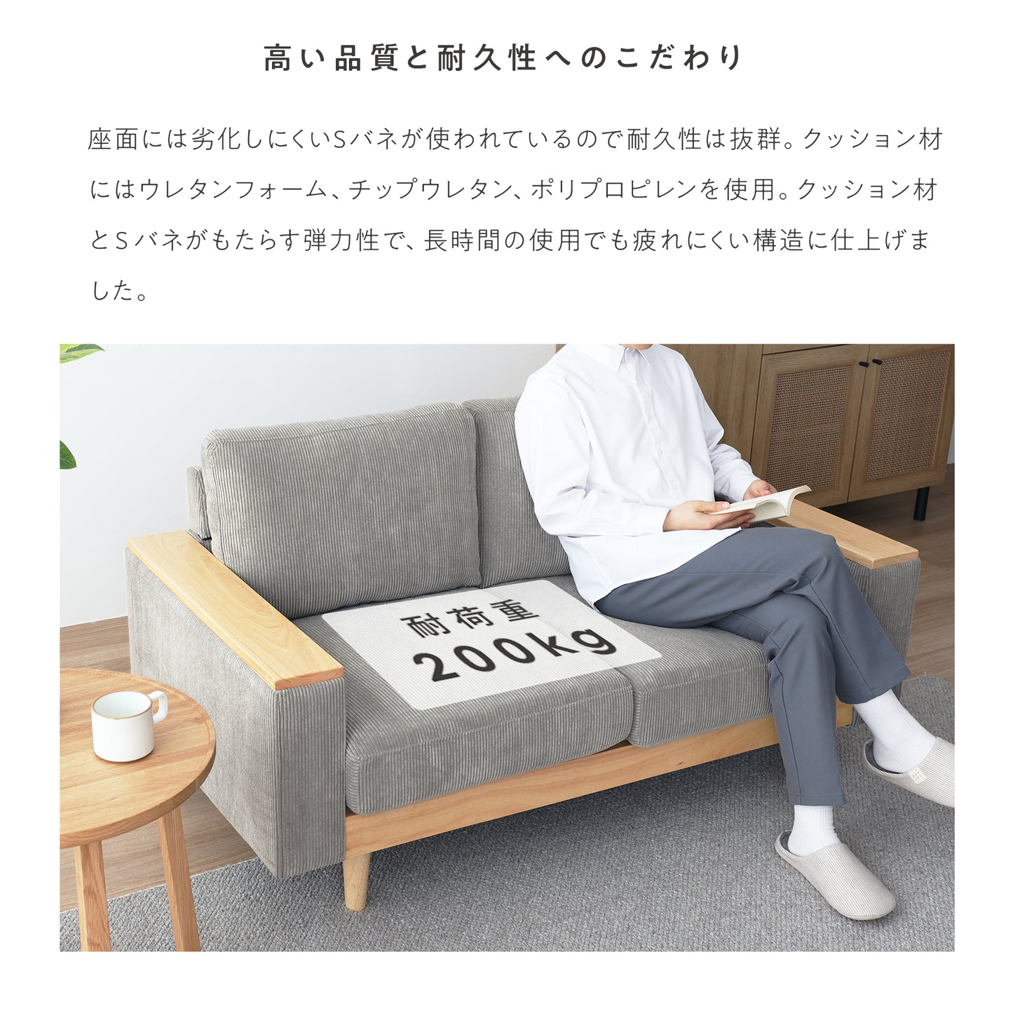 2人掛け ソファ Cosna (コスナ)