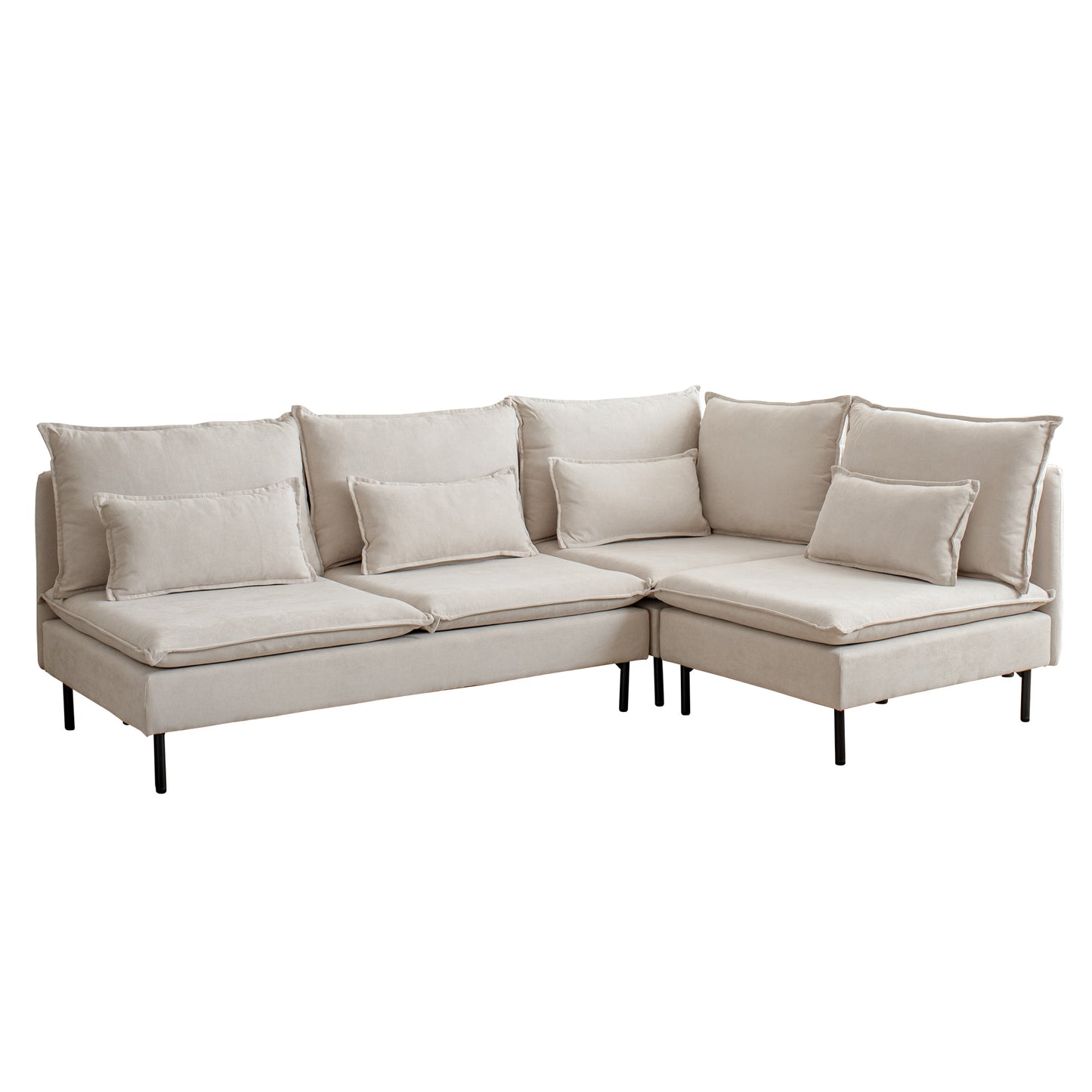 コーナー付き 3人掛け  ソファ セット Modile (モディレ)