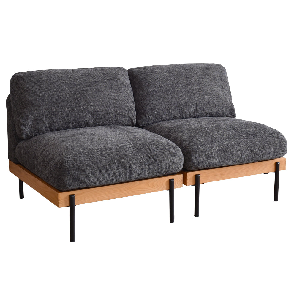 2人掛け アームレス ソファ Delos(デロス)