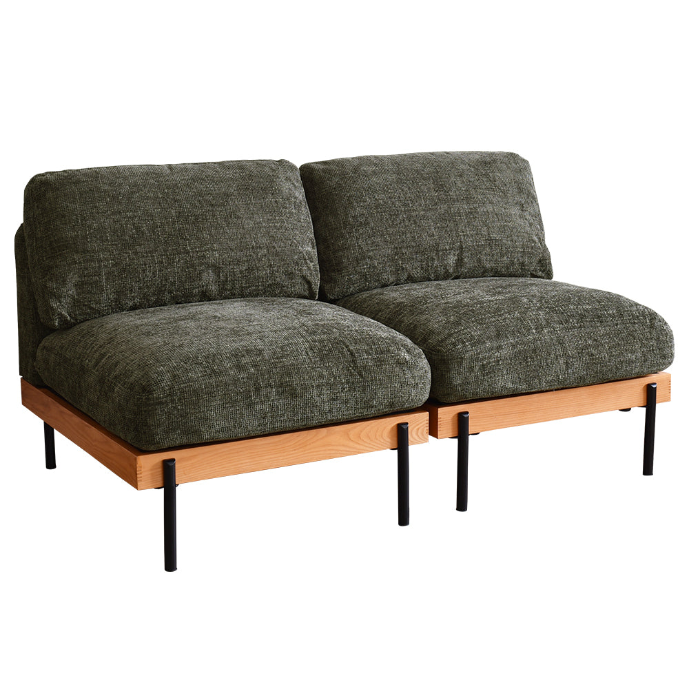 2人掛け アームレス ソファ Delos(デロス)