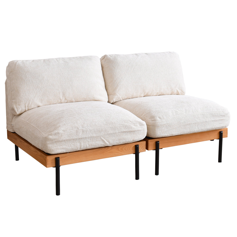 2人掛け アームレス ソファ Delos(デロス)