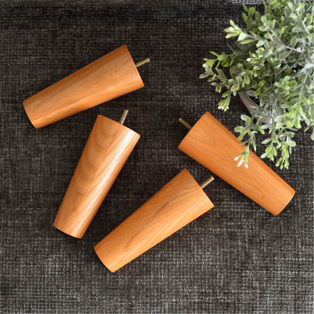 ソファDelos専用木脚(4本セット)