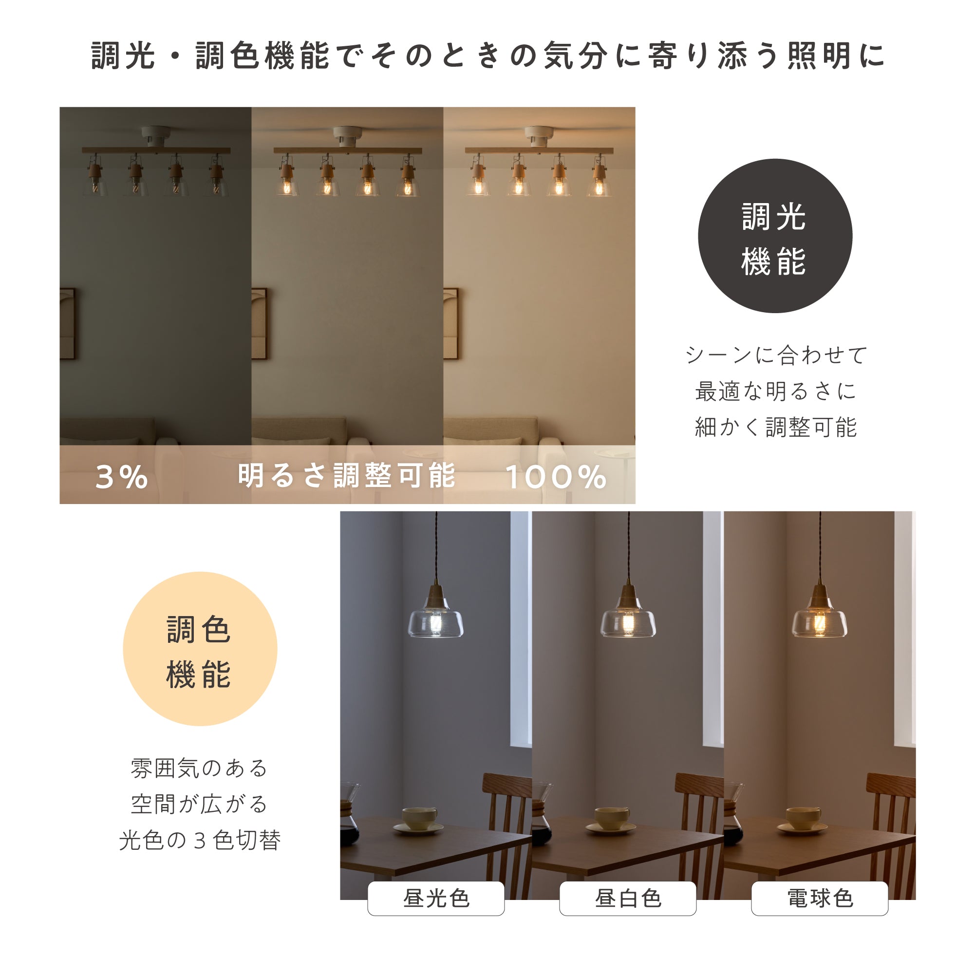 リモコン式 LEDフィラメント電球 口金E26 60W相当