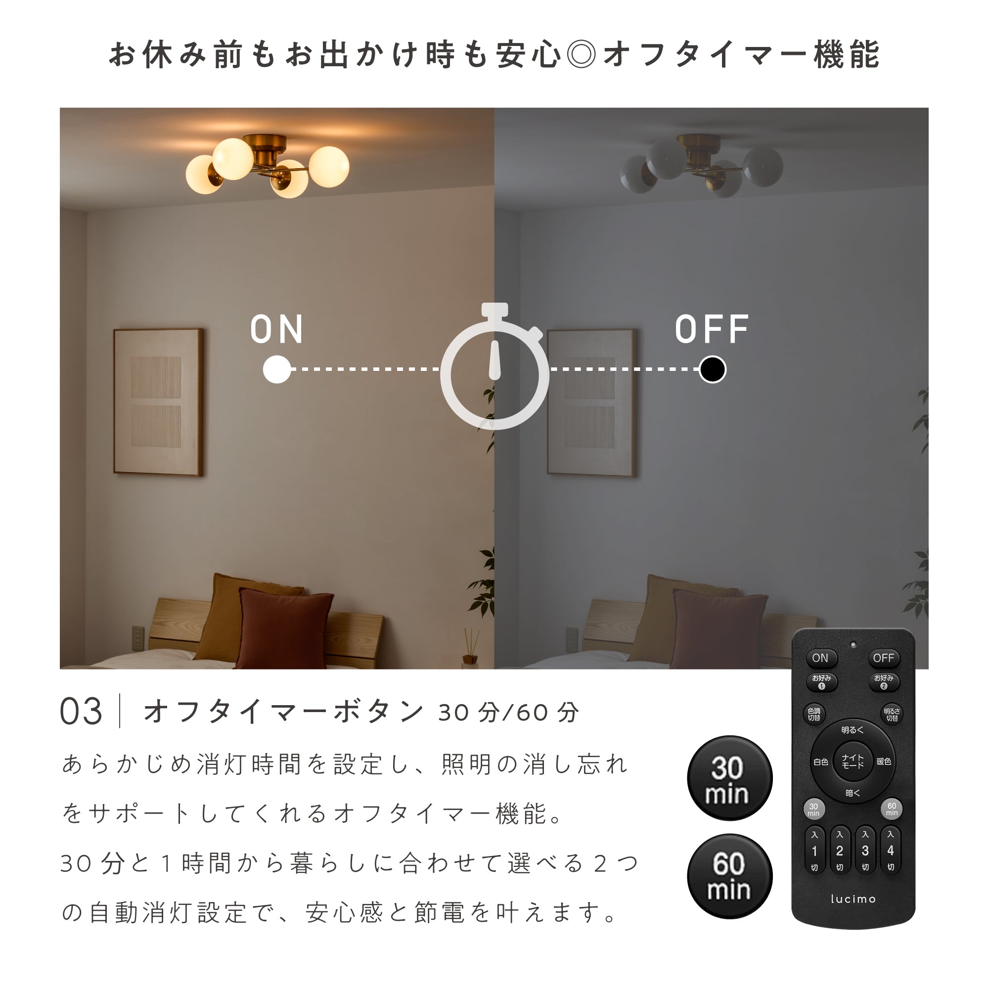 リモコン式 LEDフィラメント電球 口金E26 60W相当