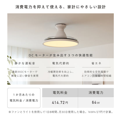 シーリングファンライト Fiore（フィオレ）