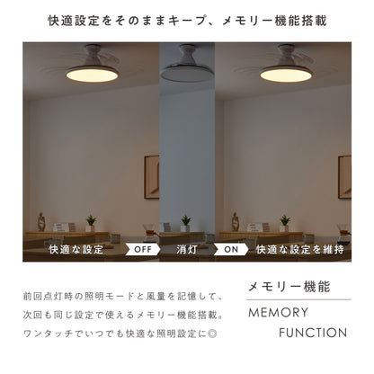 シーリングファンライト Fiore（フィオレ）