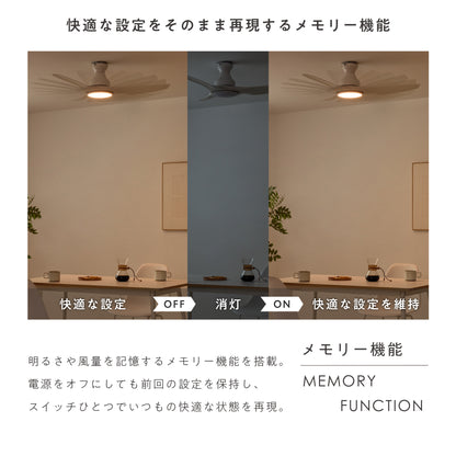 シーリングファンライト Frebi（フレビ）