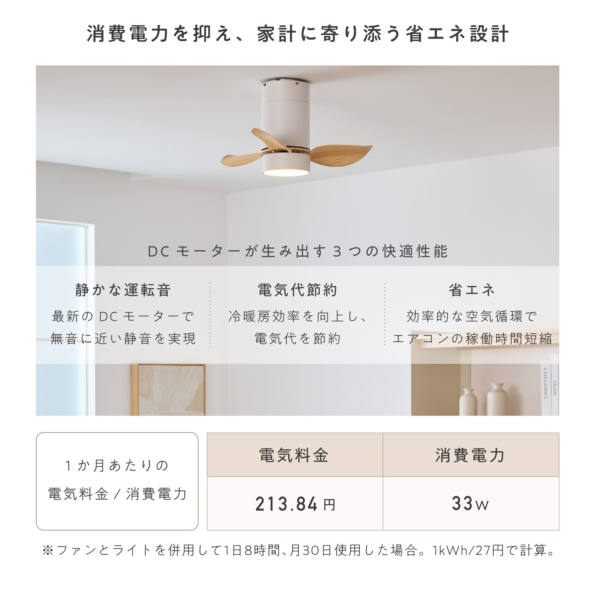 シーリングファンライト Fuuic（フーイック）