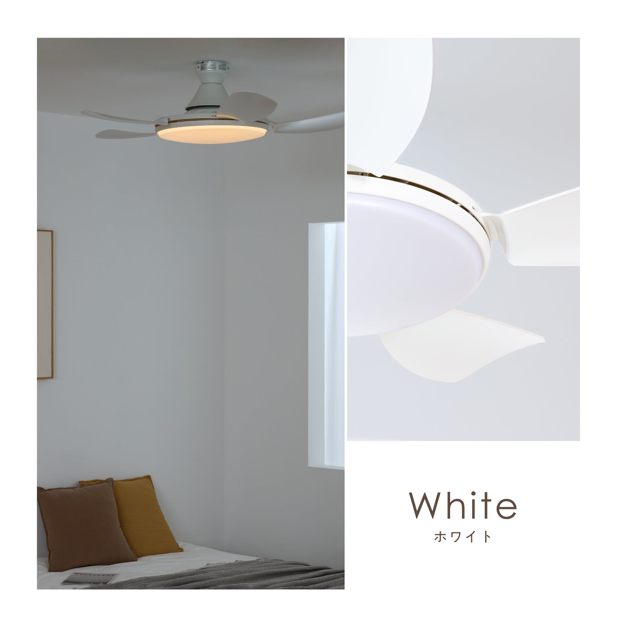 シーリングファンライト Semine（セミネ）