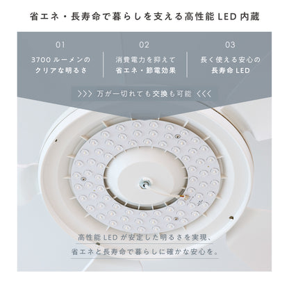 シーリングファンライト Semine（セミネ）