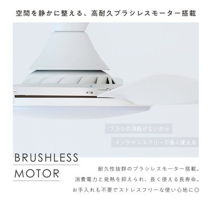 シーリングファンライト Semine（セミネ）