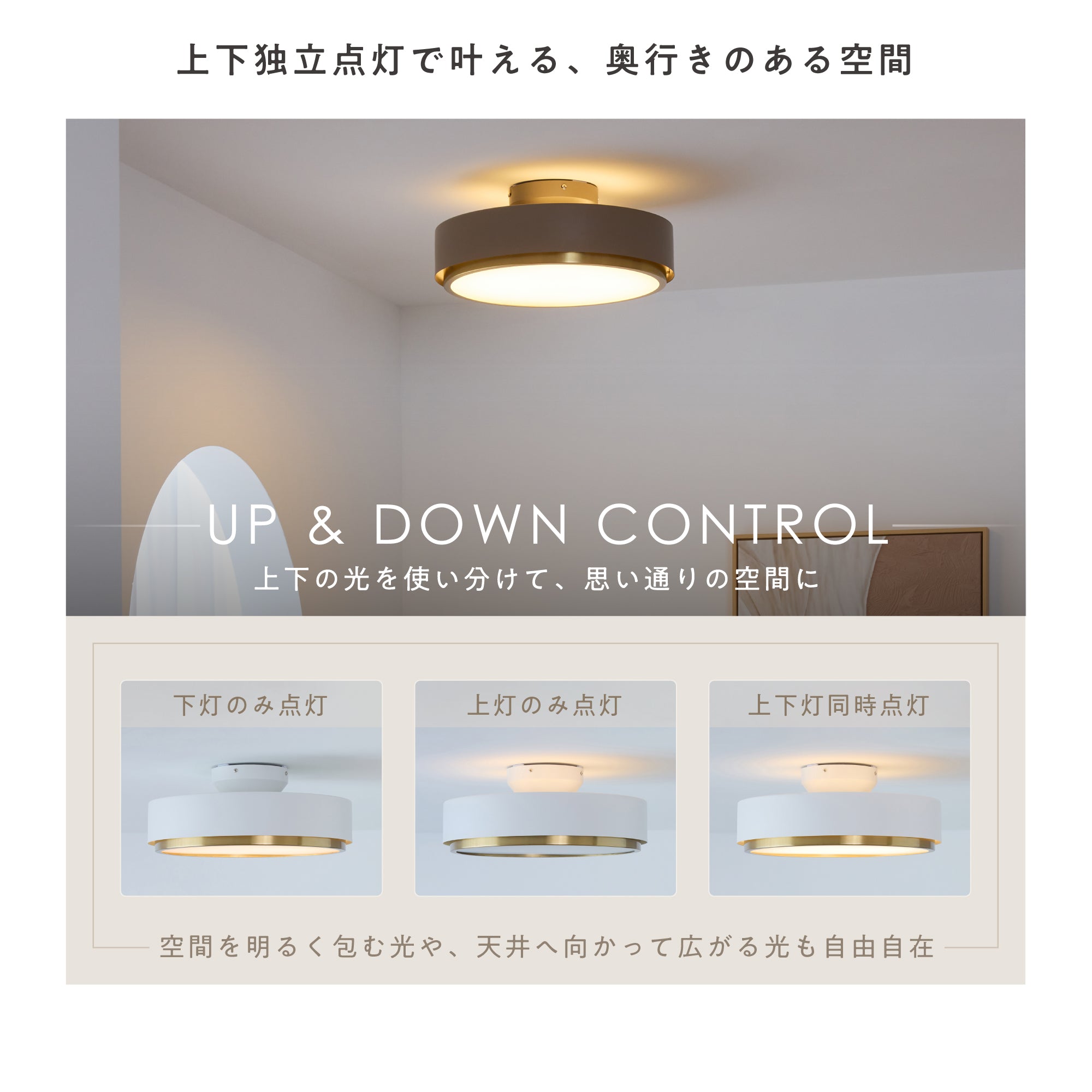 シーリングライト Doublit‐C（ダブリット-C）