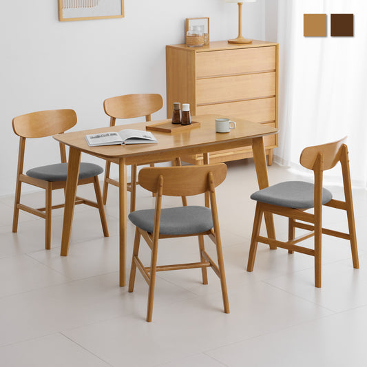 ダイニングセット Chiano（キアノ）幅120cm【5点セット】