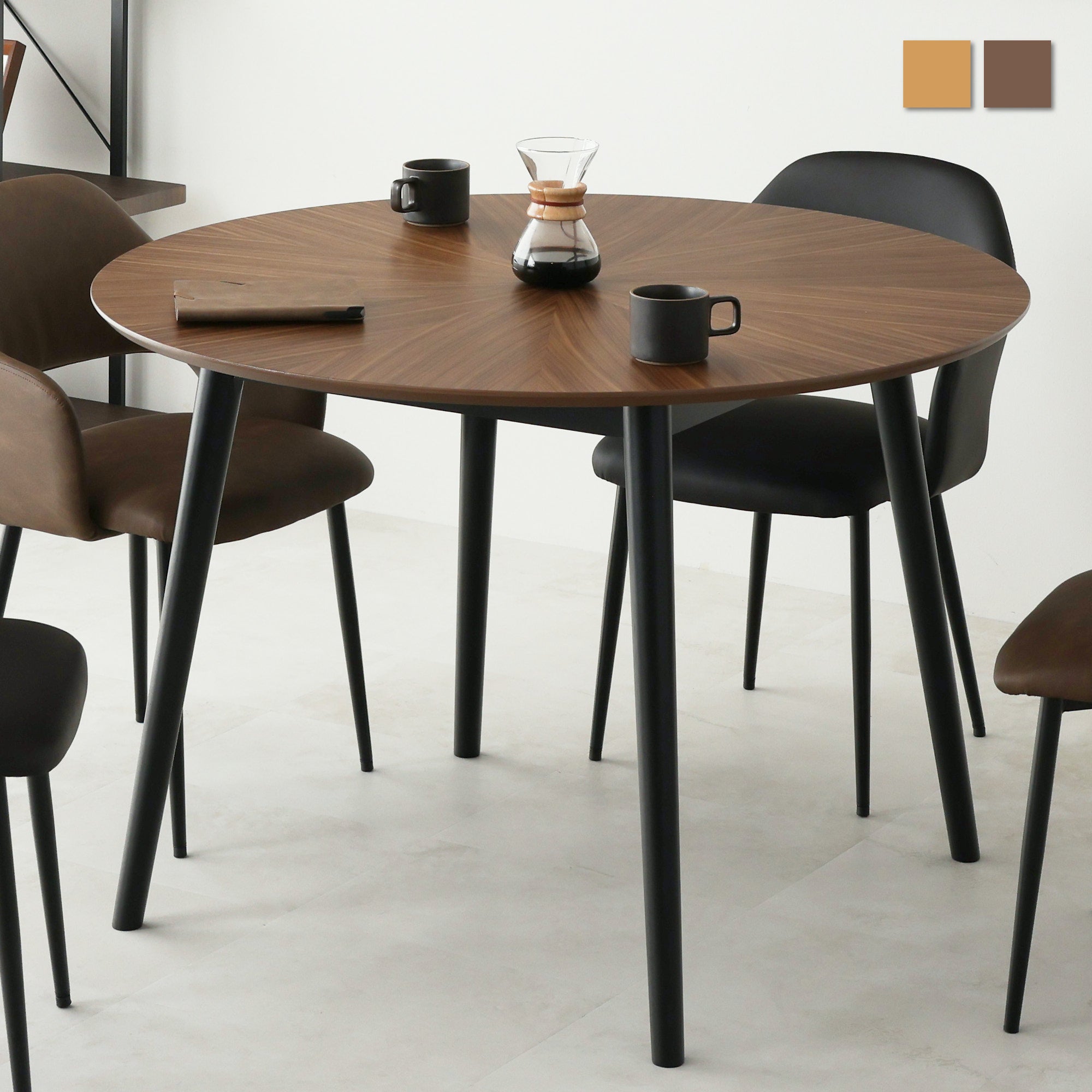 ダイニングテーブルCirco-R110（サーコ-R110）幅110cm