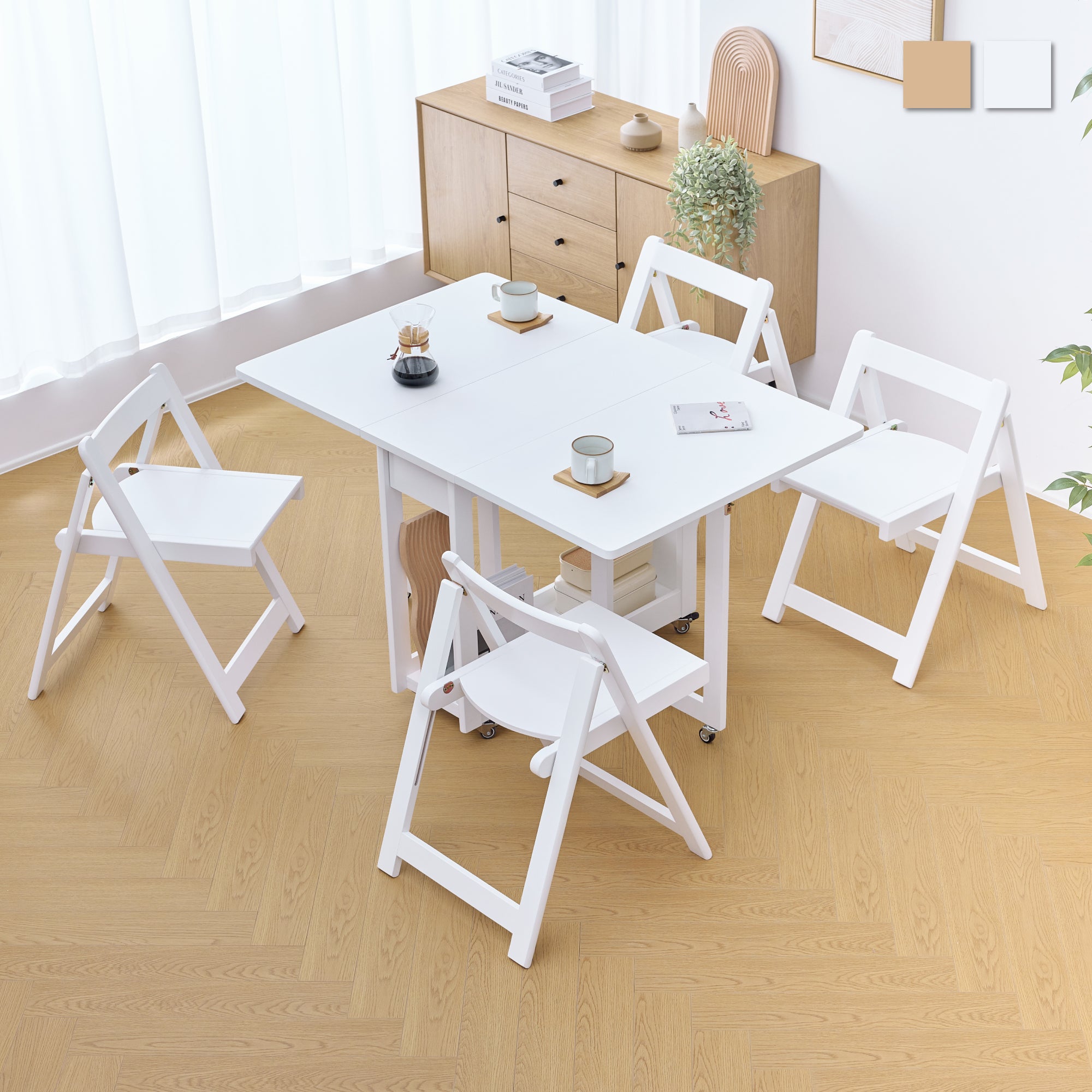 折りたたみ ダイニングセット Tafold（タフォルド）