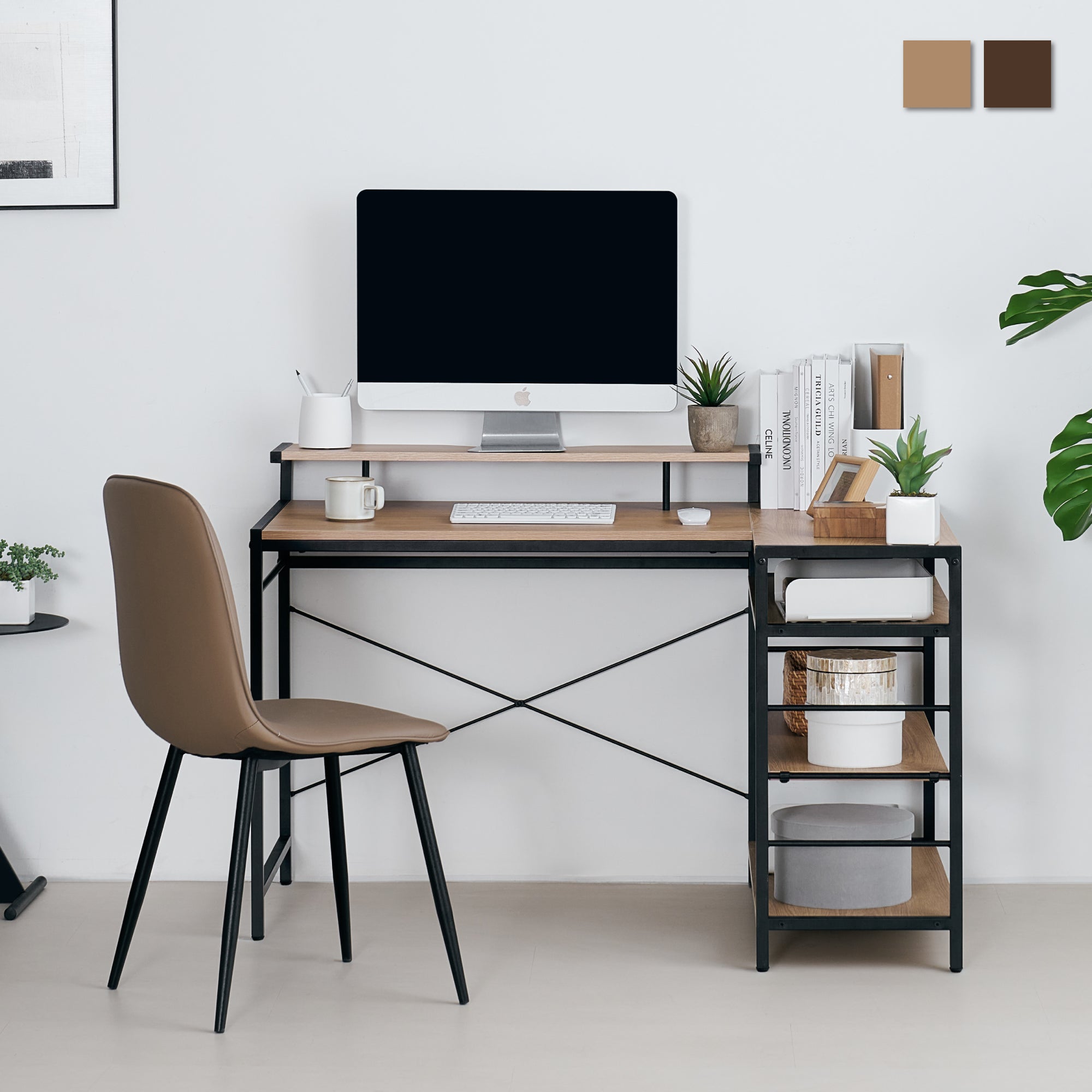 L字デスクRiota-L（リオタ-L）幅120cm