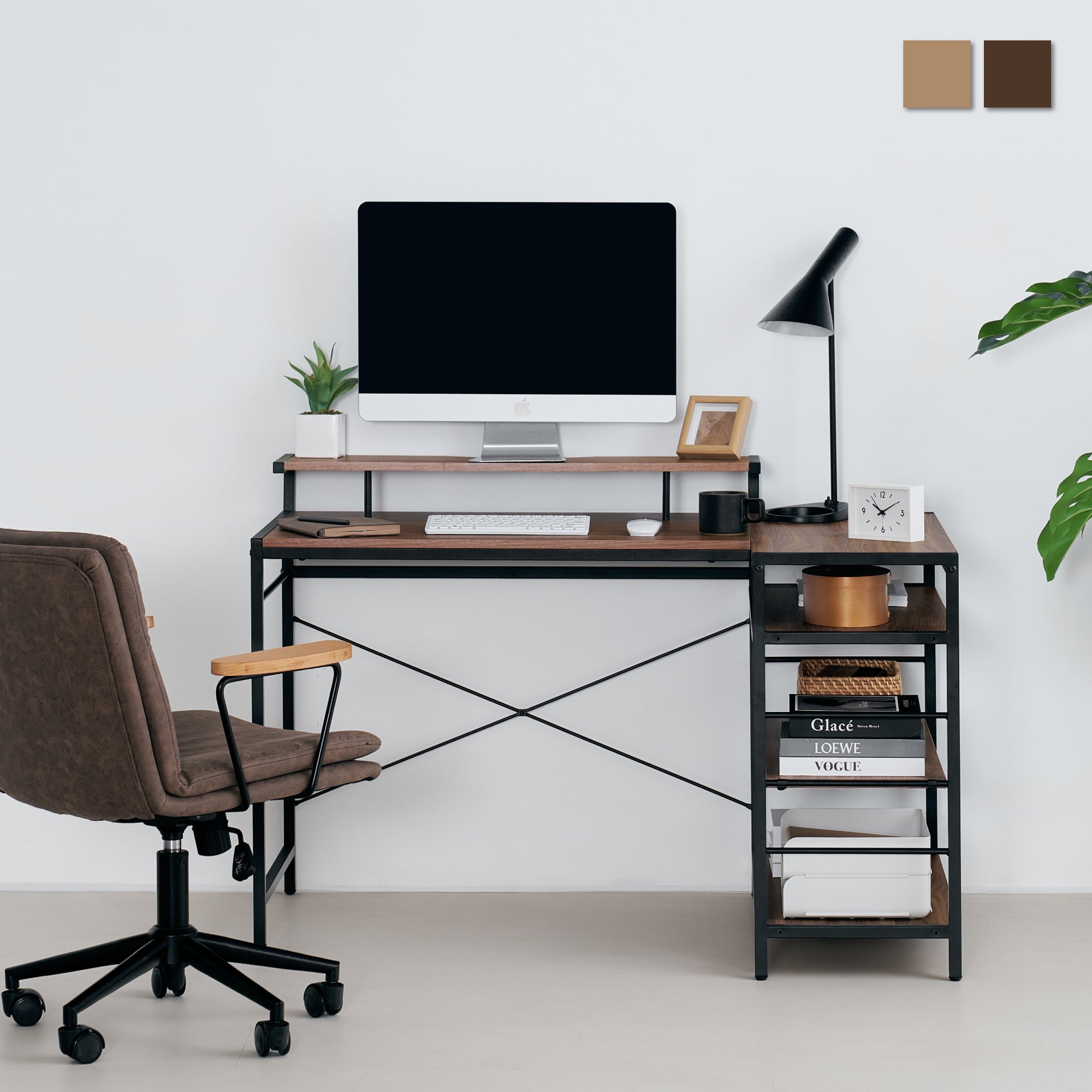 L字デスクRiota-L（リオタ-L）幅120cm