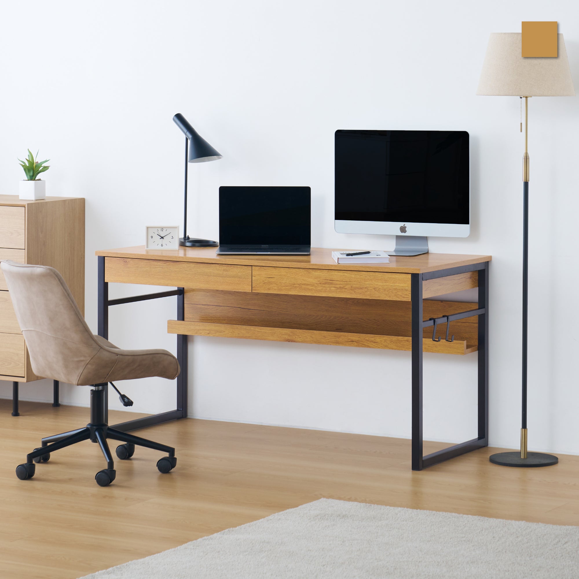 デスクRonia-DK140（ロニア-DK140）幅140cm