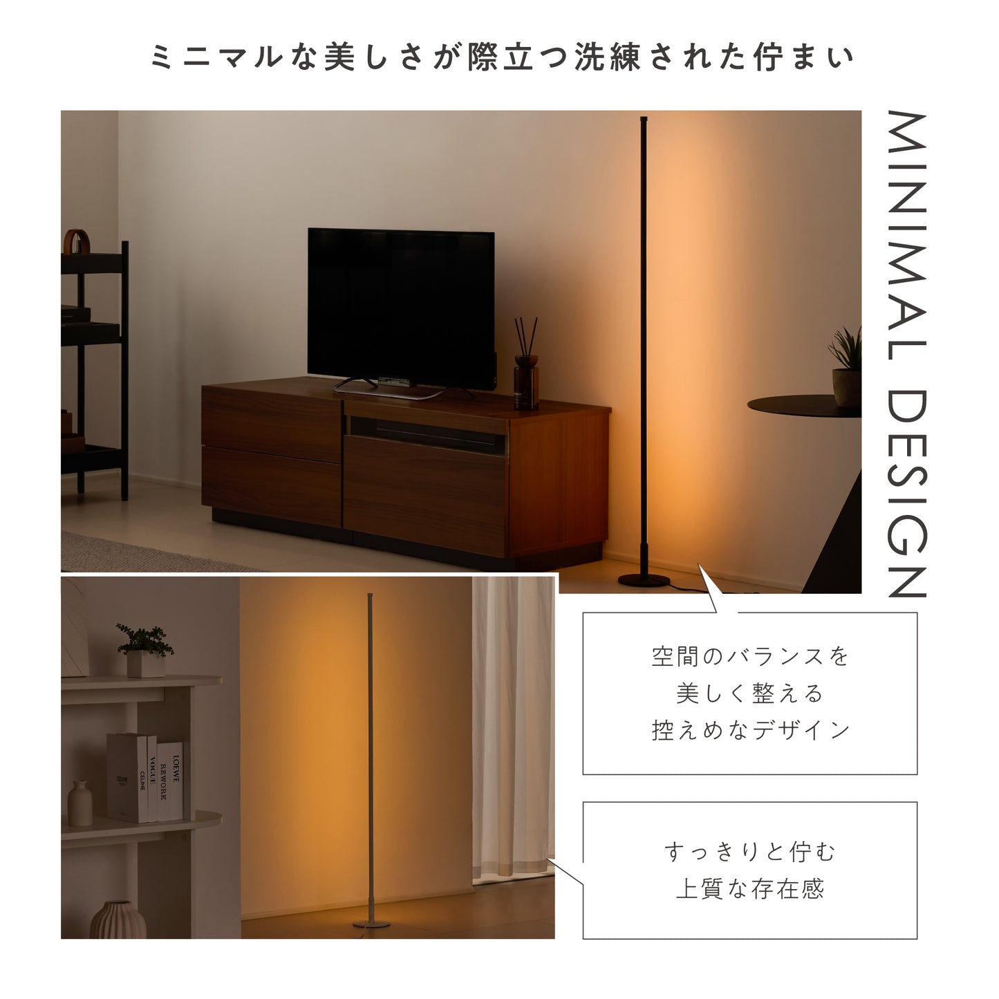 フロアライト リモコン式 LED Liio-lite (リーオ-ライト)