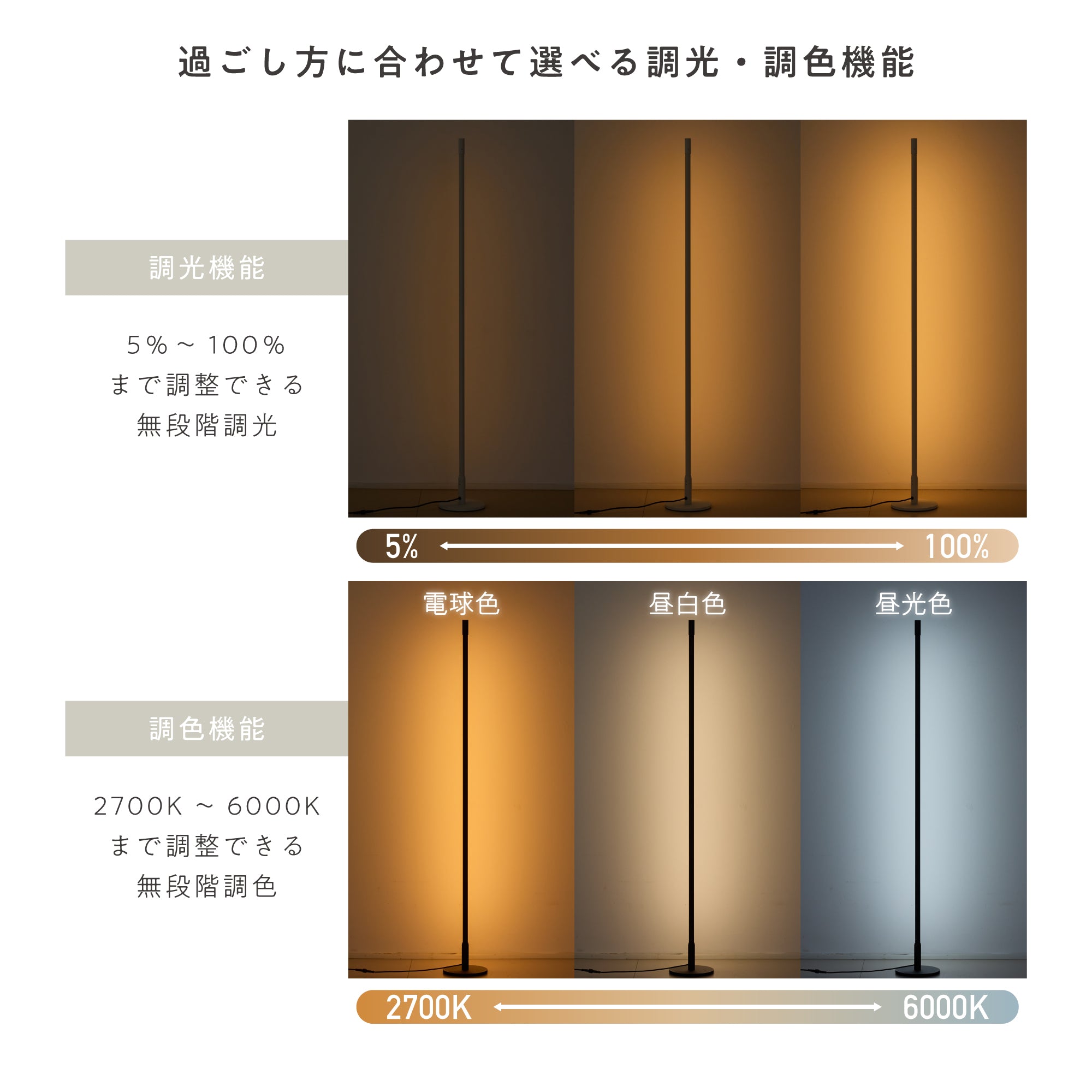 フロアライトLiio(リーオ)