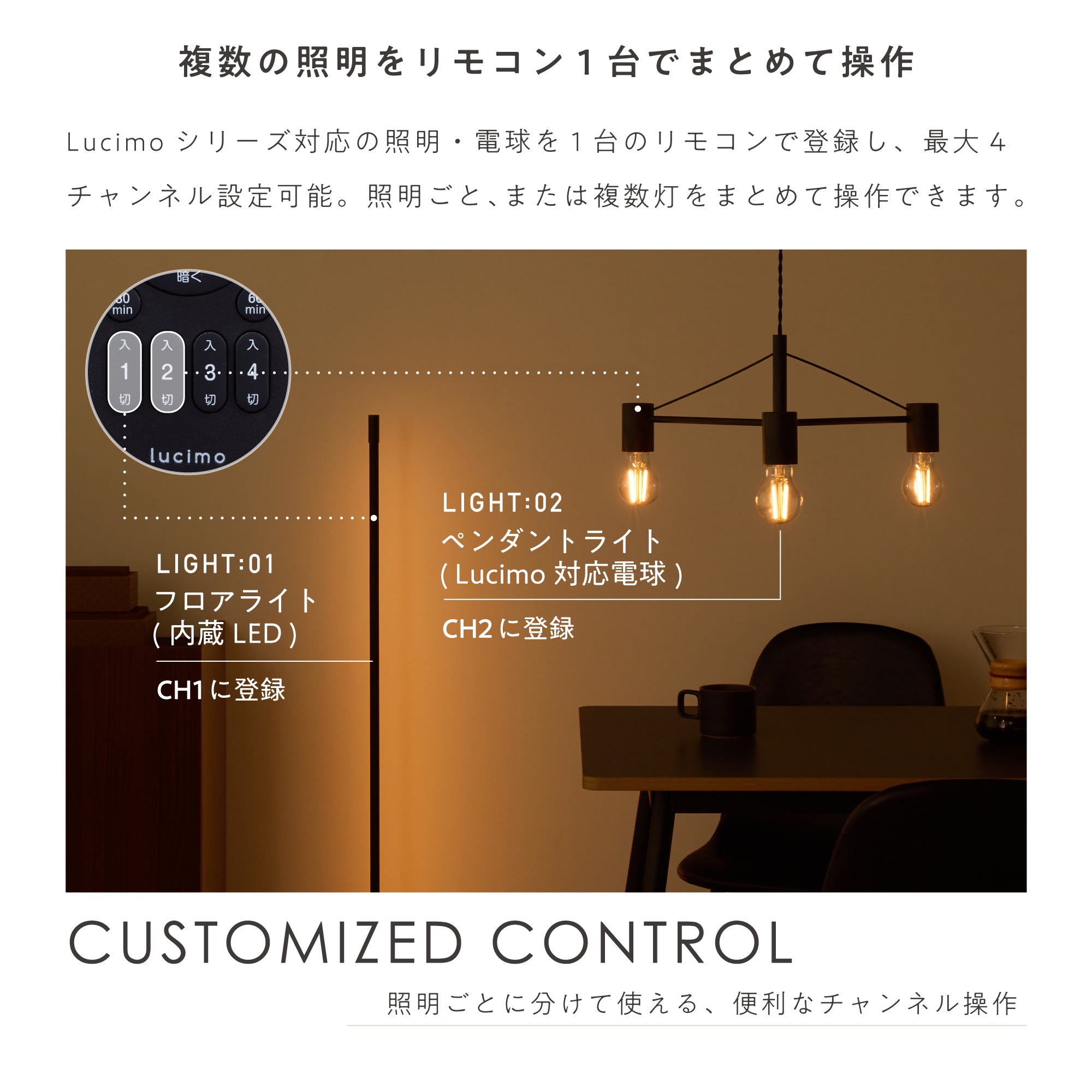 フロアライトLiio(リーオ)