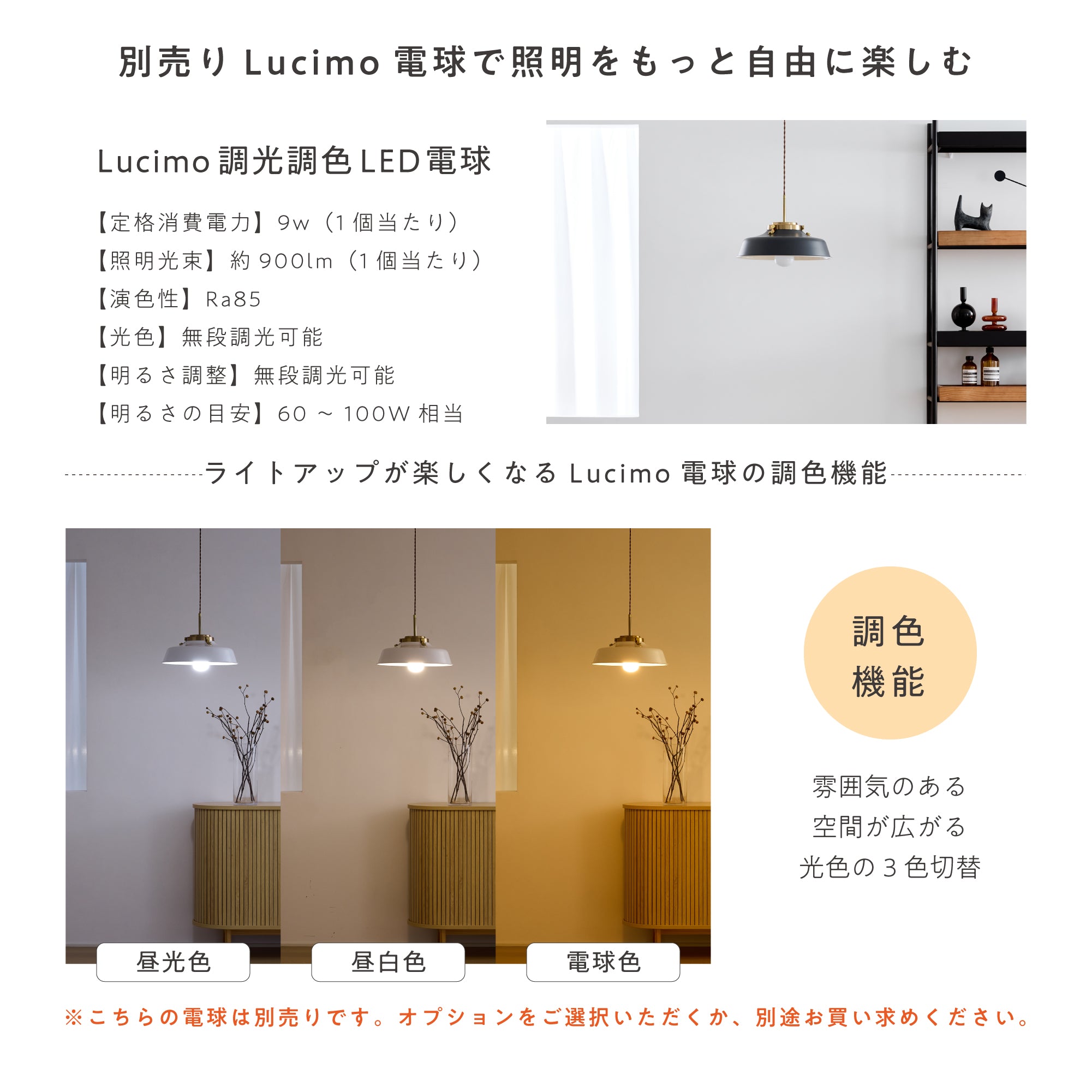 ペンダントライト Chictal（チクタル）