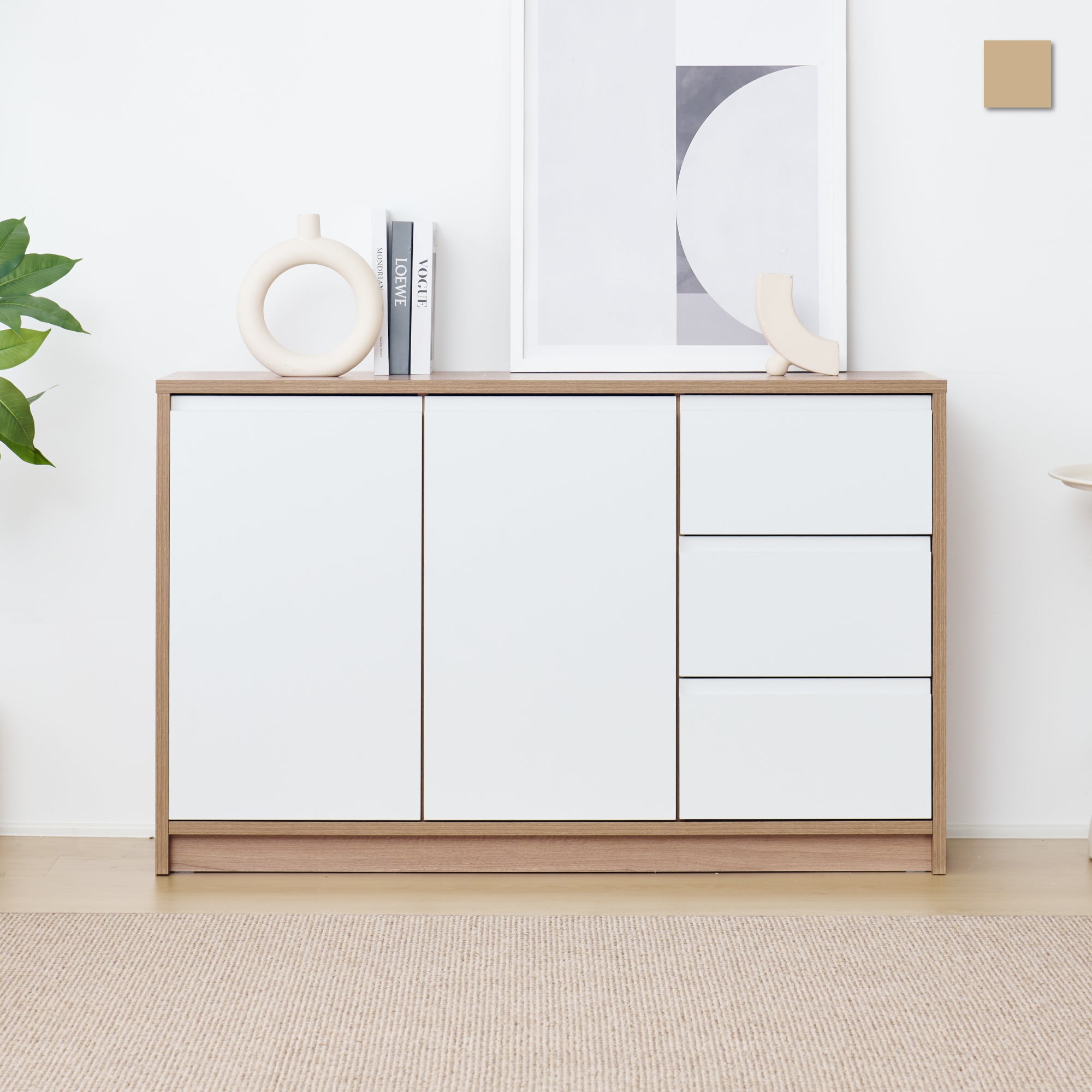 キャビネット Noico-CB120（ノイコ）【横幅120cm】