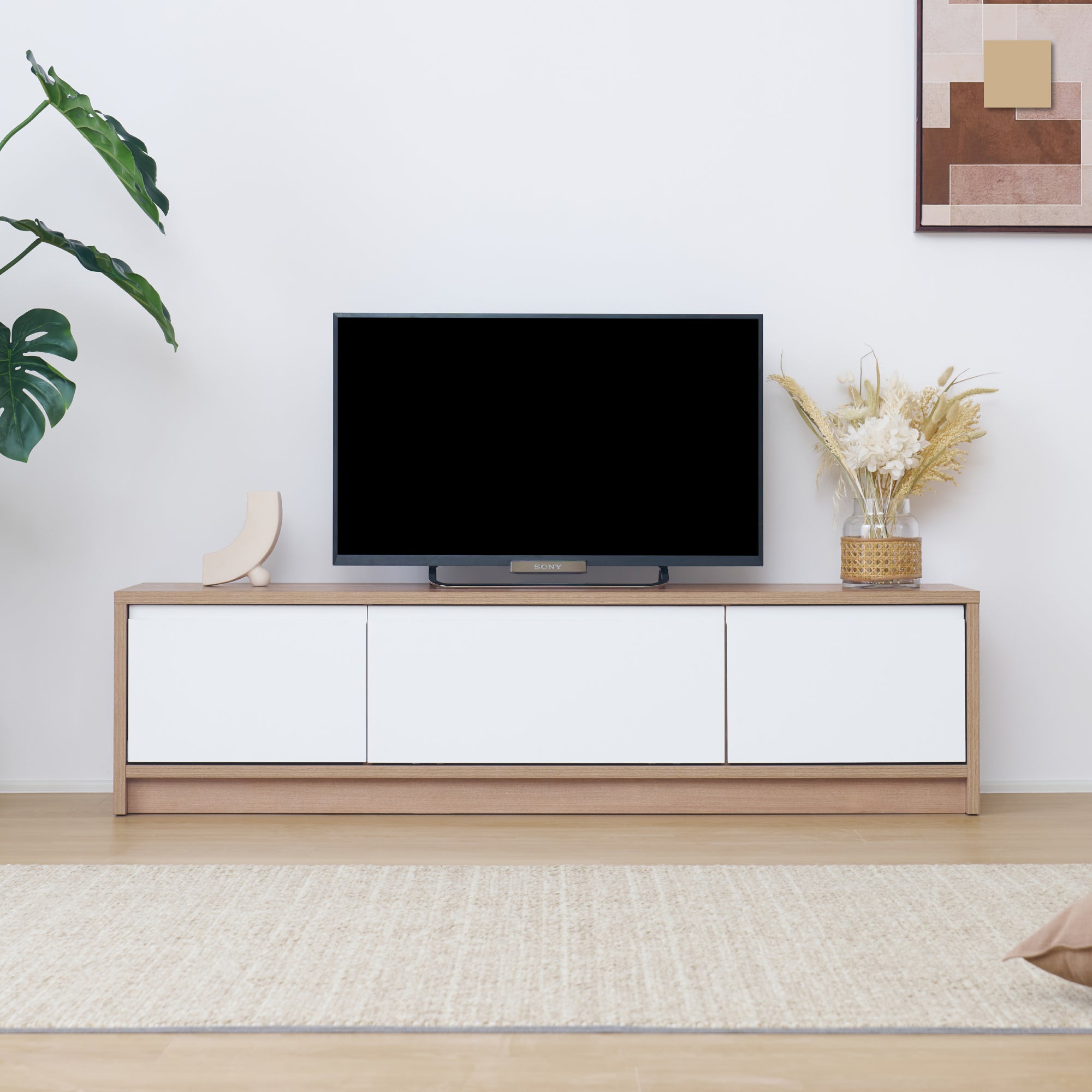 あす着] テレビボード 幅140cm TV台 AVボード ローボード 収納