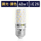 Lucimo 口金E26 40w相当 直径30mm【電球単品】